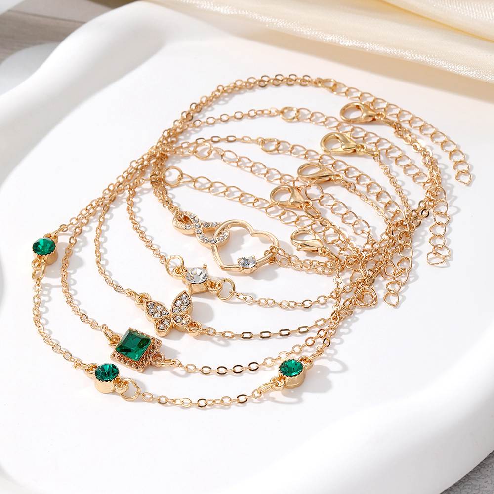 Wholesale Sirena Assorted Set of 3 or 4 Slinky Chain Bracelets