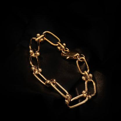 goldtone bracelet
