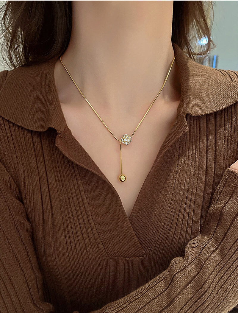 curb chain pendant necklace