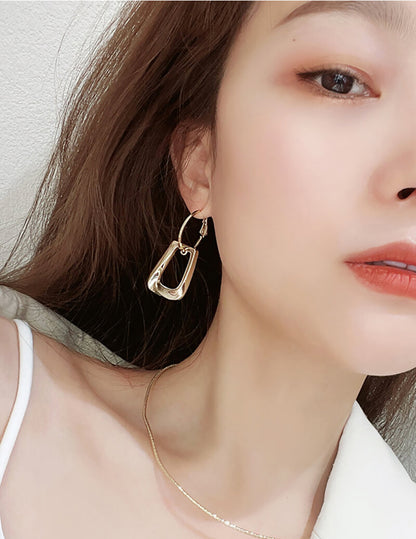 Trapezoid earrings